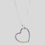 Sterling Silver Snake Bone Chain Love Diamond Jewelry