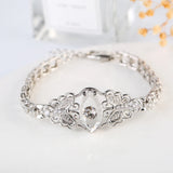 Silver Electroplating Micro Inlaid Demon Eyes Jewelry Wholesale