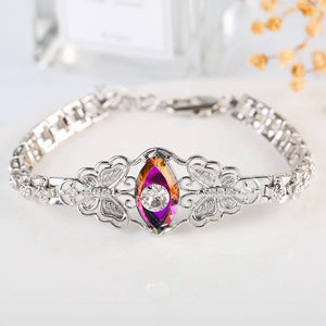 Silver Electroplating Micro Inlaid Demon Eyes Jewelry Wholesale