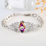 Silver Electroplating Micro Inlaid Demon Eyes Jewelry Wholesale