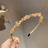Crystal Rhinestone Hair Accessory Metal Headband Banquet Hair Hoop