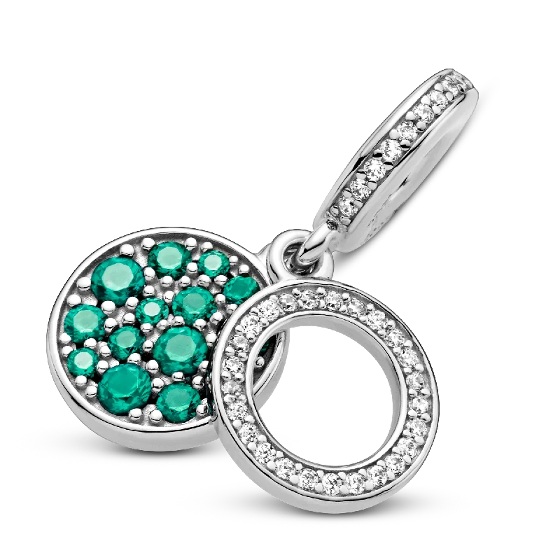 925 Silver Zircon Charms for 3mm Bracelets - DIY Jewelry