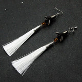 Genshin Impact Zhongli Tartaglia Earrings Cosplay Jewelry Props