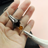 Genshin Impact Zhongli Tartaglia Earrings Cosplay Jewelry Props