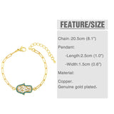 Geometric CZ Bracelets for Women Girls - Party Gift