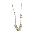 2021 Butterfly Pendant Necklace Layered Charm Jewelry Gift