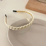 Acrylic Tortoise Braid Headband for Women