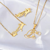 2021Nextvance Custom Name Necklace Pendant for Christmas