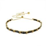 Trendy Braided Tassel Clavicle Chain Necklace For Women