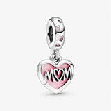 100% S925 Silver Love Warm Charm Beads for Women