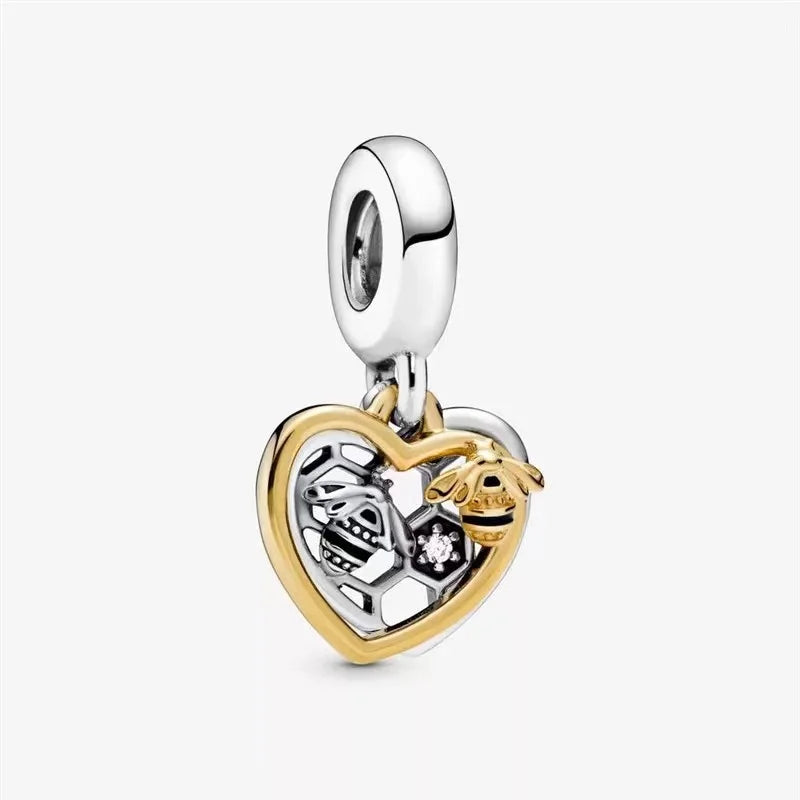 S925 Silver Love Charm Bead for Women