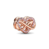 925 Sterling Silver Charm Beads Happy Family for Bracelets Women's Birthday