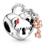 925 Sterling Silver Charm Valentine's Year Pendant Charms DIY Bracelet Gift