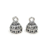 10pcs/bag Zinc Alloy Clock Flowers Shape Beads Tassels End Cap Charms