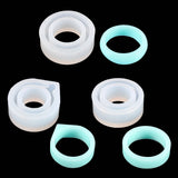 1Pcs 15-30mm Ring Resin Silicone Mold Mixed Size Rings Mold UV Epoxy Resin Mould
