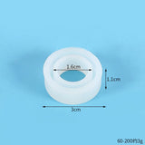 1Pcs 15-30mm Ring Resin Silicone Mold Mixed Size Rings Mold UV Epoxy Resin Mould