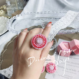 Dignified Light Flower French Charm Earrings Sale