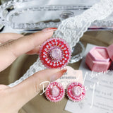Dignified Light Flower French Charm Earrings Sale