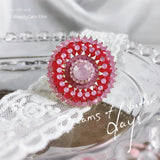 Dignified Light Flower French Charm Earrings Sale