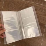 50pcs PVC Self Sealing Jewelry Zip Lock Bags Clear Earrings Packaging Storage