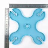 6 Pcs Wine Rack Epoxy Resin Mold Cup Holder Coaster Silicone Mould DIY Crafts