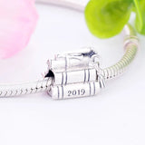 925 Silver Graduation Mortarboard Hat Bead for Bracelet
