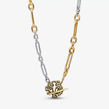 925 Silver Flower Line Art Love Charms for Bracelet