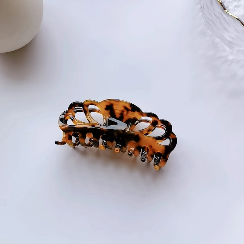 Acetate Cat's Eye Hair Clip Large Hair Ornament Headwear