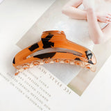 Geometric Acetic Acid Grip Hair Claw