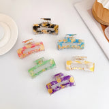 Retro Back Of The Head Headwear Clip Painted Hairpin