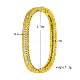 Ethiopian African Metal Bracelet Charm Stones