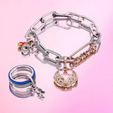 925 Silver Snake Bone Chain Bracelet for DIY Beads