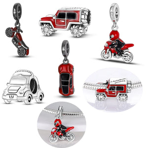 Transport Dangle Charms for Jewelry Making