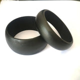 70mm Men Round DIY Wooden Bangles Bracelet Jewelry
