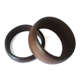 70mm Men Round DIY Wooden Bangles Bracelet Jewelry