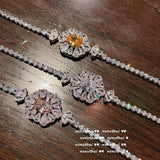 Snowflake Zircon Tennis Bracelet for Women