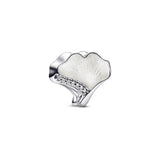 Sterling Silver Ginkgo Jewelry Set for Men and Women