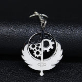 Brotherhood of Stainless Steel Fallout Keychain for Men B3000S