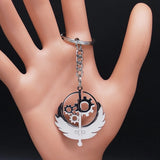 Brotherhood of Stainless Steel Fallout Keychain for Men B3000S