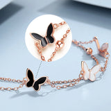Butterfly Pendant Charm Bracelet Anklet Girl Jewelry