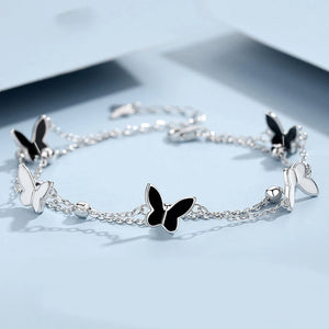 Butterfly Pendant Charm Bracelet Anklet Girl Jewelry