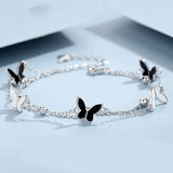 Butterfly Pendant Charm Bracelet Anklet Girl Jewelry