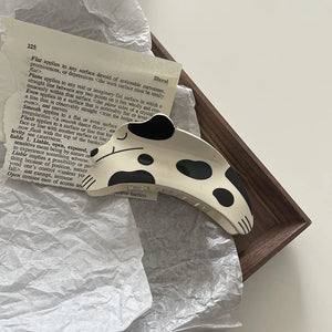 Rhinestone Dalmatian Hair Clip for Women Hair Accessories