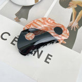 Sweet Geometric Hair Clip Acetic Acid Taiji Diagram
