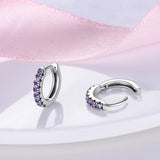 Christmas 925 Sterling Silver Water Drop Earrings