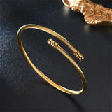 Classic Cable Bracelet Titanium Steel Bangle