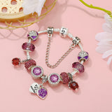 Classic Style Beads Charm Bracelet with Snake Chain for Men, Women