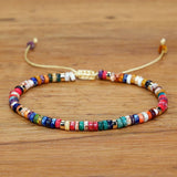 Stone & Hematite Beads Couples Bracelet
