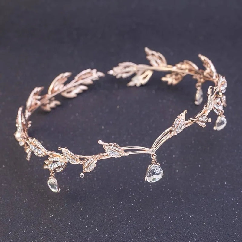 Crystal Crowns Bridal Tiara Korea Style Headpiece