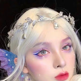 Crystal Crowns Bridal Tiara Korea Style Headpiece
